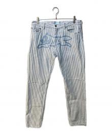 ICE CREAM（アイスクリーム）の古着「ランニング ドッグ デニム」｜ホワイト×ブルー