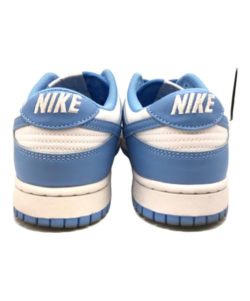 NIKE（ナイキ）NIKE (ナイキ) NIKE DUNK LOW RETRO スニーカー ホワイト×ブルー サイズ:28の古着・服飾アイテム