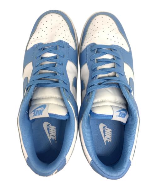 NIKE（ナイキ）NIKE (ナイキ) NIKE DUNK LOW RETRO スニーカー ホワイト×ブルー サイズ:28の古着・服飾アイテム