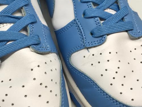 NIKE（ナイキ）NIKE (ナイキ) NIKE DUNK LOW RETRO スニーカー ホワイト×ブルー サイズ:28の古着・服飾アイテム