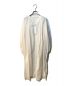THREE DOTS（スリードッツ）の古着「Cotton loan volume cardigandress CL5001Y」｜ホワイト