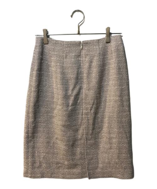 ReFLEcT（リフレクト）ReFLEcT (リフレクト) ノーブルツィードスカートセットアップ ピンク サイズ:９の古着・服飾アイテム