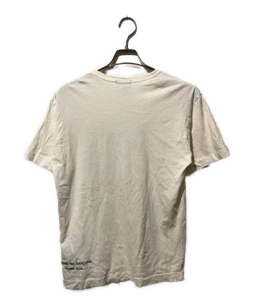 COMME des GARCONS HOMME PLUS（コムデギャルソンオムプリュス）COMME des GARCONS HOMME PLUS (コムデギャルソンオムプリュス) Bad Boy Henryk Tomaszewski プリントTシャツ ホワイト サイズ:Sの古着・服飾アイテム