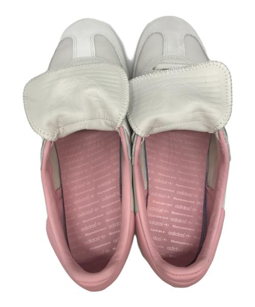 adidas（アディダス）adidas (アディダス) UMANRACE SAMBA ホワイト×ピンク サイズ:27.5㎝の古着・服飾アイテム