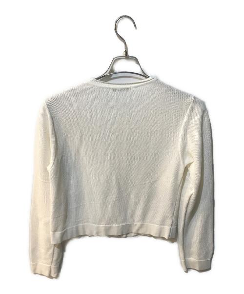 ANAYI（アナイ）ANAYI (アナイ) カノコメッシュブルゾン 24年モデル ホワイト サイズ:38の古着・服飾アイテム