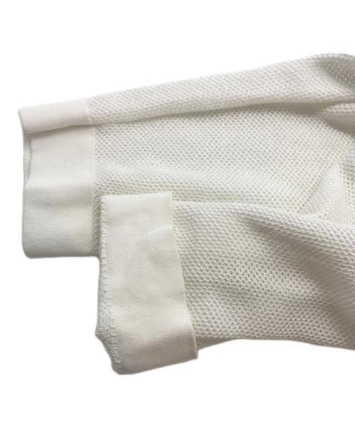 ANAYI（アナイ）ANAYI (アナイ) カノコメッシュブルゾン 24年モデル ホワイト サイズ:38の古着・服飾アイテム