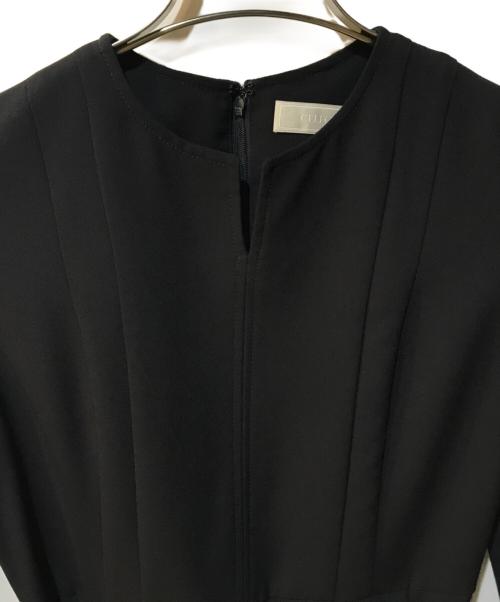 CELFORD（セルフォード）CELFORD (セルフォード) バックサテンタックワンピース ネイビー サイズ:36の古着・服飾アイテム