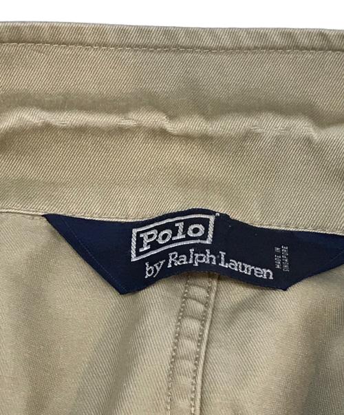 POLO RALPH LAUREN（ポロ・ラルフローレン）POLO RALPH LAUREN (ポロ・ラルフローレン) ダブルフジャケット ベージュ サイズ:XLの古着・服飾アイテム