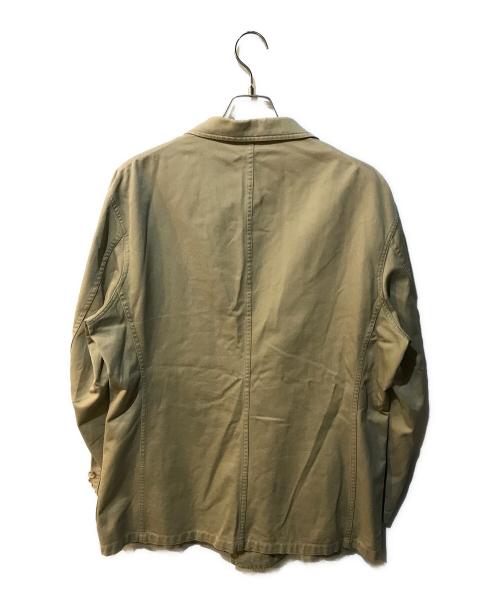 POLO RALPH LAUREN（ポロ・ラルフローレン）POLO RALPH LAUREN (ポロ・ラルフローレン) ダブルフジャケット ベージュ サイズ:XLの古着・服飾アイテム