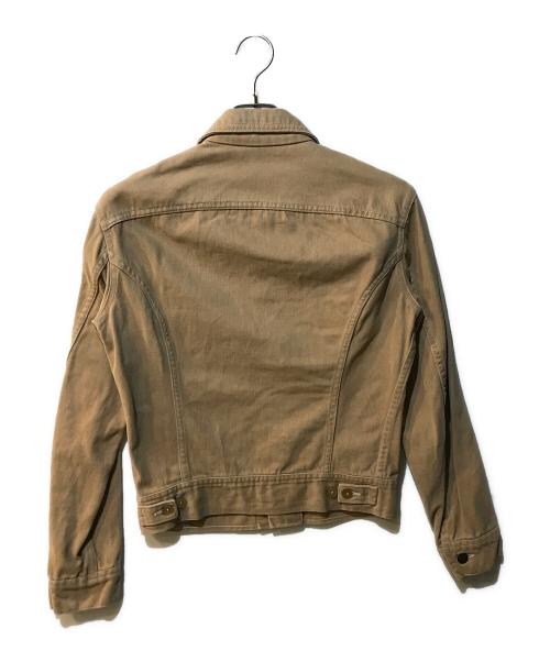 LEE（リー）LEE (リー) モールスキン トラッカージャケット ベージュ サイズ:実寸参照の古着・服飾アイテム