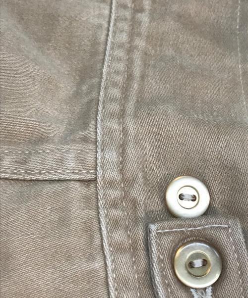 LEE（リー）LEE (リー) モールスキン トラッカージャケット ベージュ サイズ:実寸参照の古着・服飾アイテム