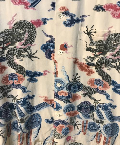 FLAT HEAD（フラット ヘッド）FLAT HEAD (フラット ヘッド) ハワイヤンシルクシャツ ベージュ サイズ:Fの古着・服飾アイテム