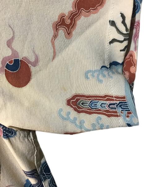 FLAT HEAD（フラット ヘッド）FLAT HEAD (フラット ヘッド) ハワイヤンシルクシャツ ベージュ サイズ:Fの古着・服飾アイテム