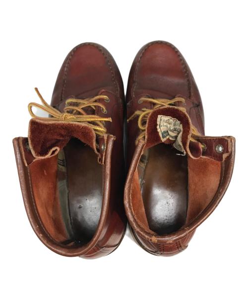 RED WING（レッドウィング）RED WING (レッドウィング) モックトゥワークブーツ ブラウン サイズ:26㎝の古着・服飾アイテム