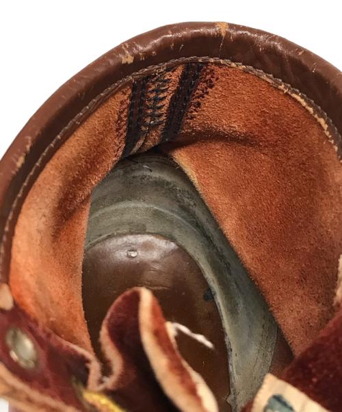 RED WING（レッドウィング）RED WING (レッドウィング) モックトゥワークブーツ ブラウン サイズ:26㎝の古着・服飾アイテム