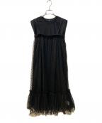 styling/スタイリング）の古着「チュールセットワンピース」｜ブラック