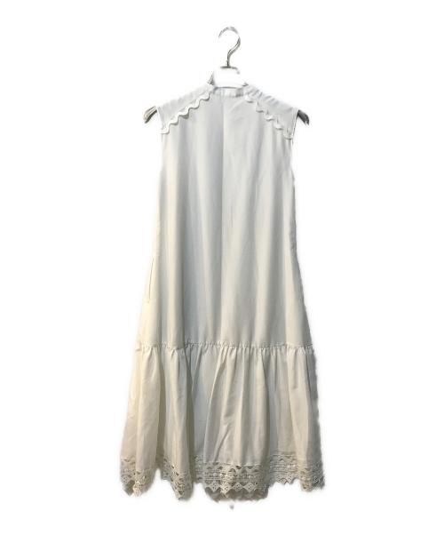 CELFORD（セルフォード）CELFORD (セルフォード) エンブロイダリーレースワンピース ホワイト サイズ:32の古着・服飾アイテム