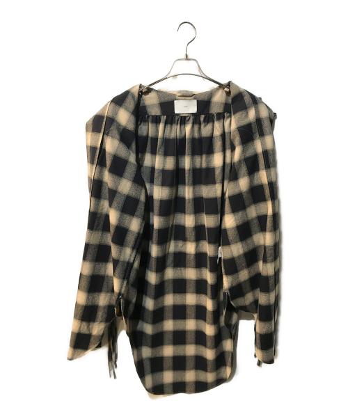 SUGARHILL（シュガーヒル）SUGARHILL (シュガーヒル) OMBRE CORDED SHIRT ベージュ サイズ:2の古着・服飾アイテム