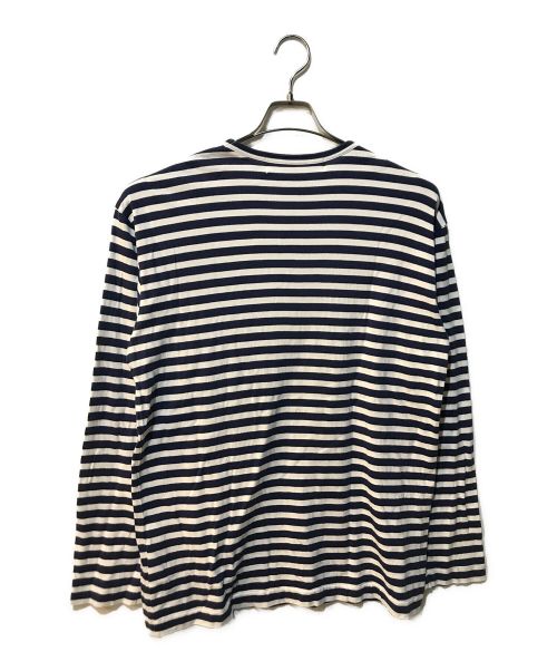 PLAY COMME des GARCONS（プレイコムデギャルソン）PLAY COMME des GARCONS (プレイ コムデギャルソン) the Artist Invader L/S T ネイビー サイズ:XXLの古着・服飾アイテム