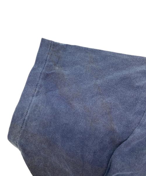 Insonnia project（インソニア プロジェクト）Insonnia project (インソニア プロジェクト) ヴィンテージプリントTシャツ ブルー サイズ:下記参照の古着・服飾アイテム