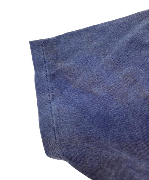 Insonnia project（インソニア プロジェクト）Insonnia project (インソニア プロジェクト) ヴィンテージプリントTシャツ ブルー サイズ:下記参照の古着・服飾アイテム