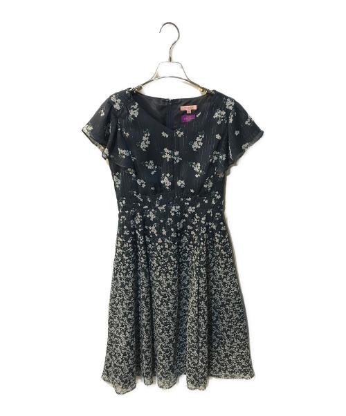 TOCCA（トッカ）TOCCA (トッカ) LIBERTY (リバティ) STAR ANIS ドレス ネイビーの古着・服飾アイテム