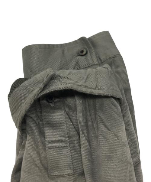 MAISON SPECIAL（メゾンスペシャル）MAISON SPECIAL (メゾンスペシャル) Prime-Over Silk Twill Shirt グレー サイズ:2の古着・服飾アイテム