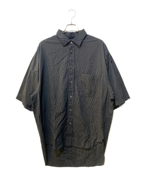 MAISON SPECIAL（メゾンスペシャル）MAISON SPECIAL (メゾンスペシャル) Prime-Over Short Sleeve Shirt Coat ブラック サイズ:2の古着・服飾アイテム