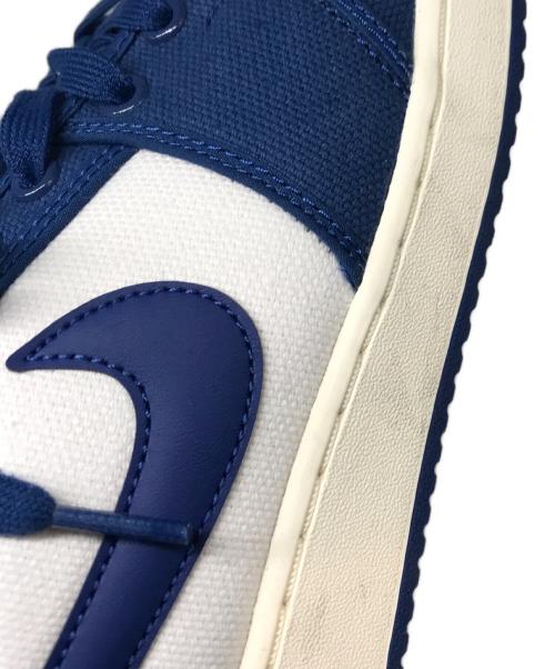 NIKE（ナイキ）NIKE (ナイキ) AIR JORDAN 1 KO LOW スニーカー ホワイト×ブルー サイズ:27.5㎝の古着・服飾アイテム