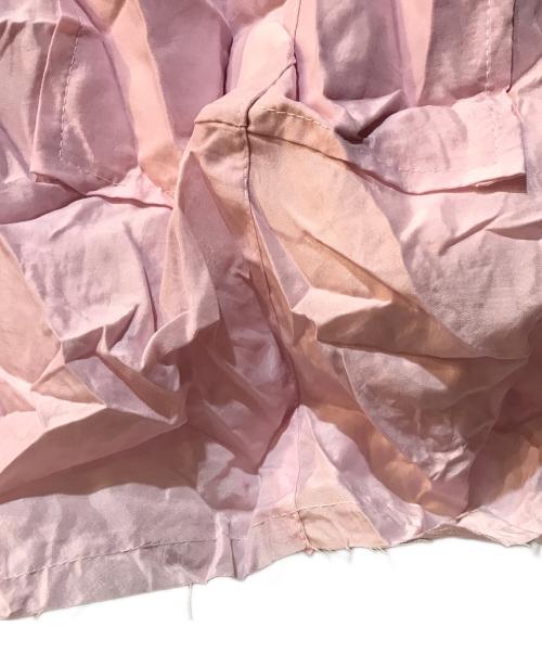 MAISON SPECIAL（メゾンスペシャル）MAISON SPECIAL (メゾンスペシャル) Washed Pleated Short Length Shirt ピンク サイズ:Freeの古着・服飾アイテム