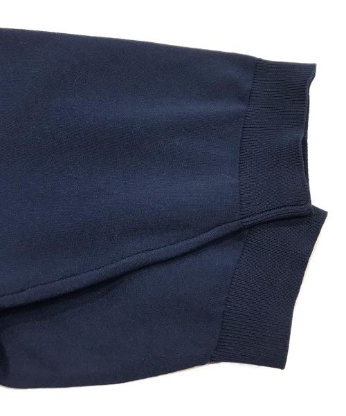 CABAN（キャバン）CABAN (キャバン) ファインポリエステル ハーフスリーブポケットカーディガン ネイビー サイズ:S 未使用品の古着・服飾アイテム