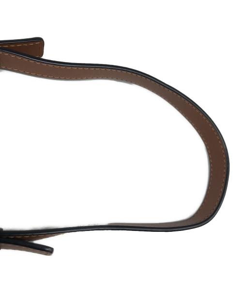 LOEWE（ロエベ）LOEWE (ロエベ) ハンモックドローストリングバッグミニ ブラウンの古着・服飾アイテム