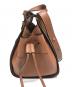 LOEWE (ロエベ) ハンモックドローストリングバッグミニ ブラウン：111000円