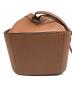 中古・古着 LOEWE (ロエベ) ハンモックドローストリングバッグミニ ブラウン：111000円