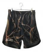 PALACEパレス）の古着「CHAIN BASKET BALL SHORT」｜ブラック