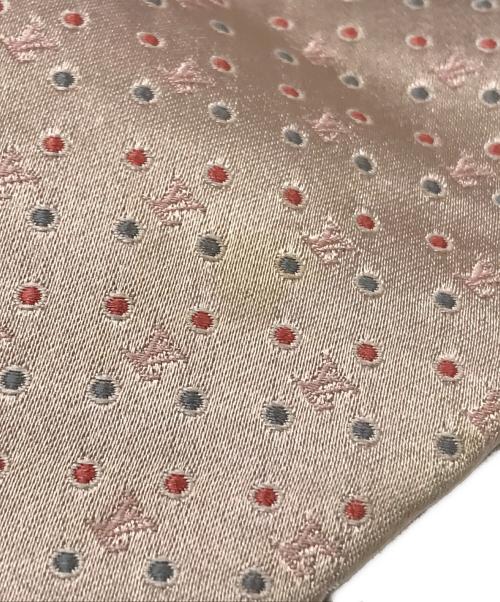 LOUIS VUITTON（ルイ ヴィトン）LOUIS VUITTON (ルイ ヴィトン) ドット柄シルクネクタイ ピンク サイズ:不明の古着・服飾アイテム