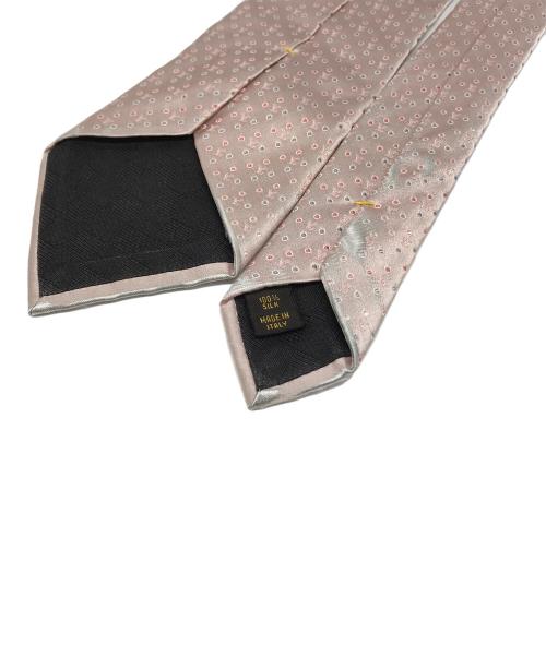 LOUIS VUITTON（ルイ ヴィトン）LOUIS VUITTON (ルイ ヴィトン) ドット柄シルクネクタイ ピンク サイズ:不明の古着・服飾アイテム