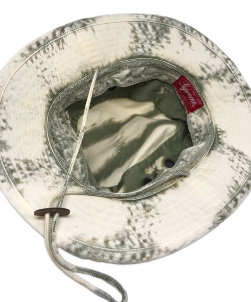 SUPREME（シュプリーム）SUPREME (シュプリーム) bleached chino boonie アイボリーの古着・服飾アイテム