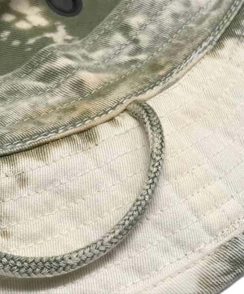 SUPREME（シュプリーム）SUPREME (シュプリーム) bleached chino boonie アイボリーの古着・服飾アイテム