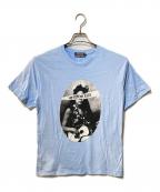 Hysteric Glamourヒステリックグラマー）の古着「GOD SAVE THE HYSTERIC」｜ブルー