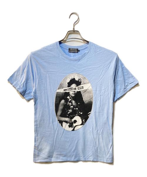 Hysteric Glamour（ヒステリックグラマー）Hysteric Glamour (ヒステリックグラマー) GOD SAVE THE HYSTERIC ブルー サイズ:Mの古着・服飾アイテム