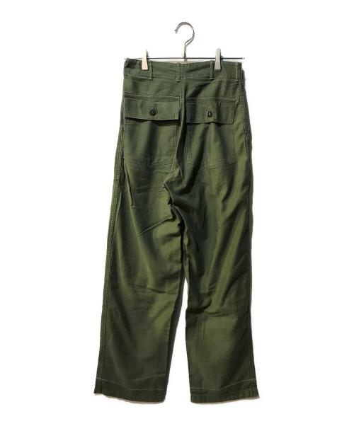US ARMY（ユーエスアーミー）US ARMY (ユーエスアーミー) ベイカーパンツ 中期 グリーン サイズ:不明の古着・服飾アイテム