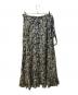 ISABEL MARANT ETOILE (イザベルマランエトワール) Printed Linen Wrap Skirt ネイビー サイズ:34：5000円