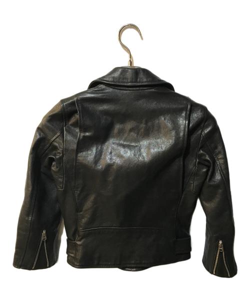 beautiful people（ビューティフルピープル）beautiful people (ビューティフルピープル) ダブルライダースジャケット ブラック サイズ:130の古着・服飾アイテム