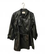 THE TOEザ・トゥー）の古着「Brooklyn short trench coat」｜ブラック