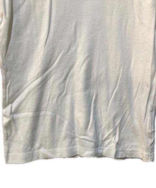 courreges（クレージュ）courreges (クレージュ) ホワイトバックル Tシャツ ホワイト サイズ:Sの古着・服飾アイテム