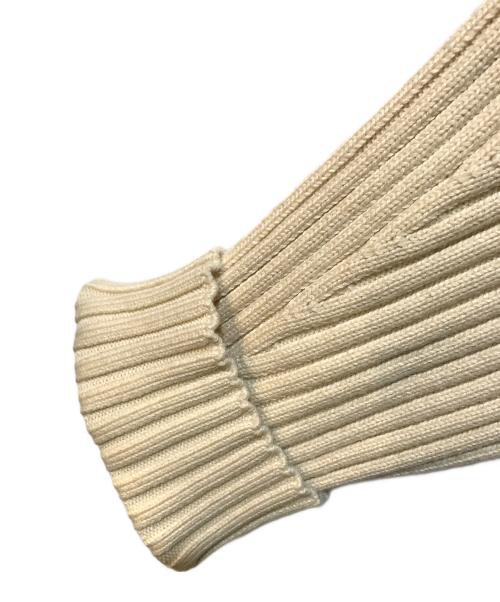 CLANE（クラネ）CLANE (クラネ) V NECK DOLMAN KNIT TOPS ベージュ サイズ:1の古着・服飾アイテム