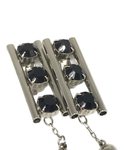 TOGA PULLA（トーガ プルラ）TOGA PULLA (トーガ プルラ) フリンジイヤリング ブラック サイズ:不明の古着・服飾アイテム