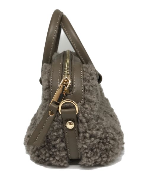 DIANA（ダイアナ）DIANA (ダイアナ) ボア2WAYバッグ ベージュの古着・服飾アイテム