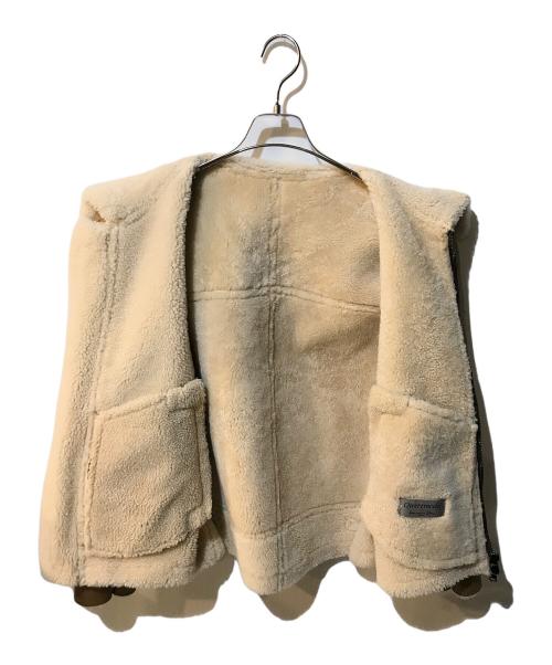 quattrocchi（クアトロッキ）quattrocchi (クアトロッキ) B-3 ムートンジャケット Ⅱ ブラウン サイズ:44の古着・服飾アイテム